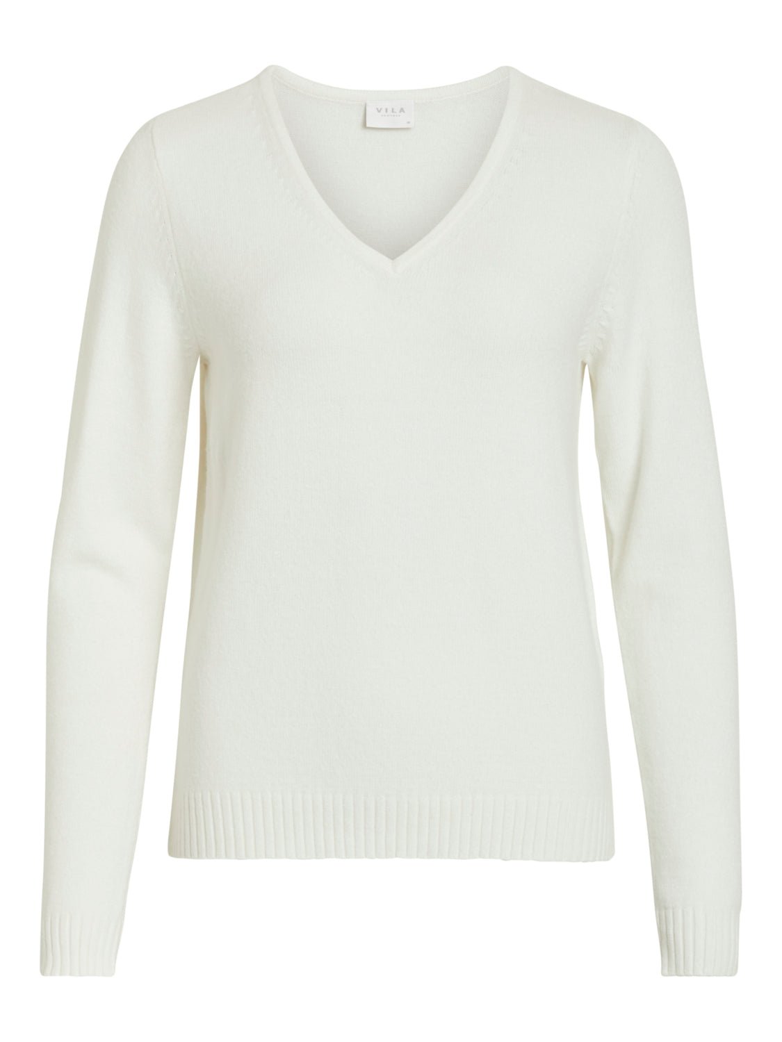 VIRIL Pullover - White Alyssum - VERO MODA & VILA Bergvik